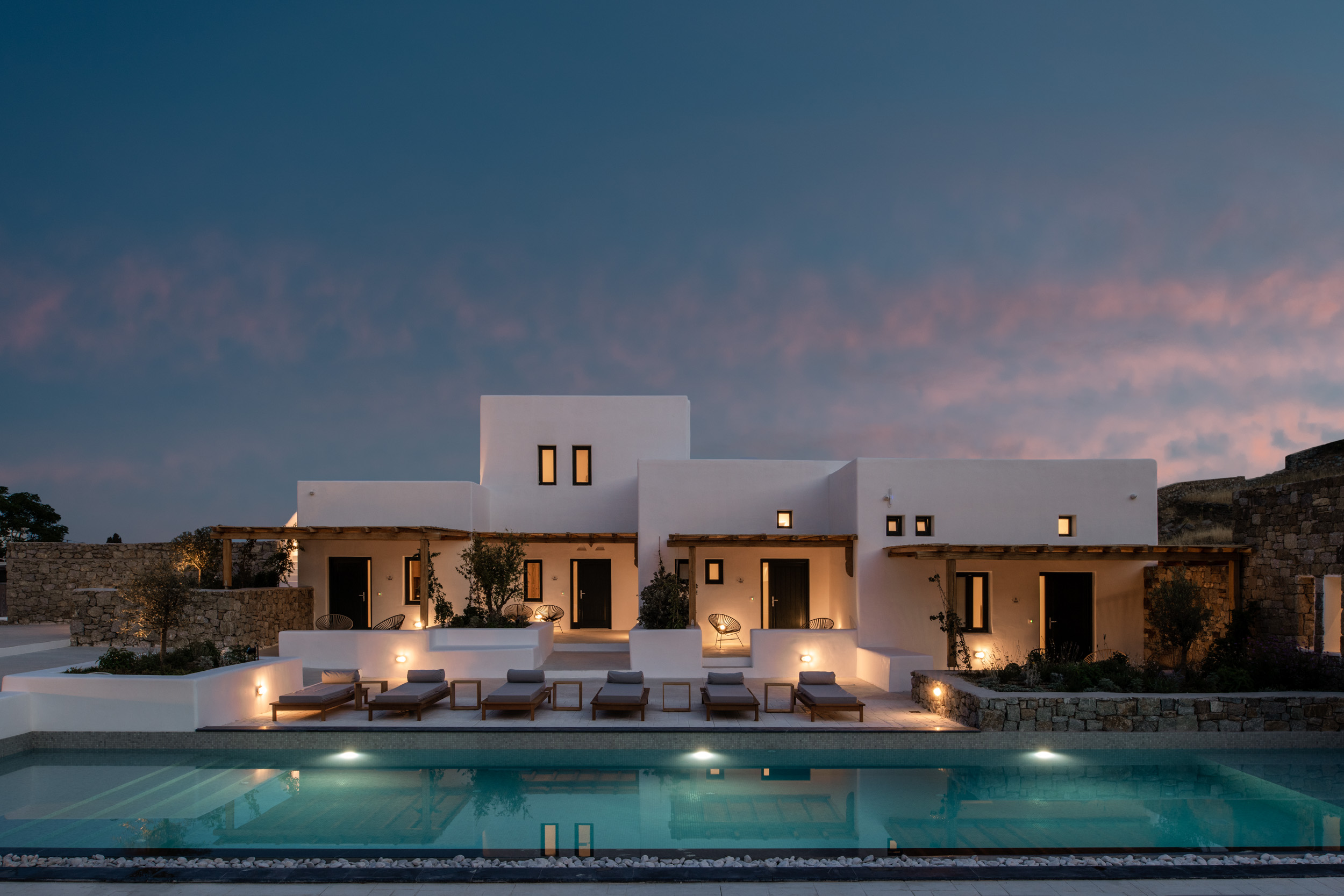 Mykonos Drops boutique hotel exterior